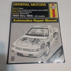 Haynes General Motors Repair Manual 38010 (1671) 1988-1995